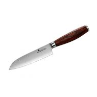 ZHEN Japanese VG-10 3 Layers forged steel Small Santoku Chef Knife 5-inch Cutlery