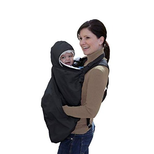 졸리점퍼 Jolly Jumper Snuggle Cover for Soft Baby Carriers, Black