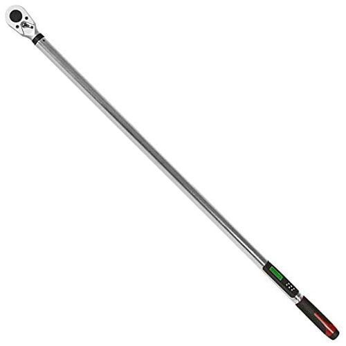  ACDelco Tools ARM319-6A 44.28-442.8 ft-lbs 34 Angle Electronic Digital Torque Wrench with Buzzer, Vibration & Flashing Notification