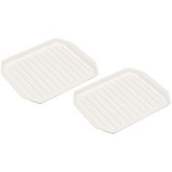 KitchenCraft Mikrowellen-Speckbrater, Kunststoff, 2er-Pack