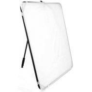 ALZO Digital ALZO Easy Frame Diffuser and Reflector Scrim Kit for Photography Lighting, Free-Standing or Hand-Held, 40 Inch Metal Frame with Angle Adjustment Handle, 4 Fabrics