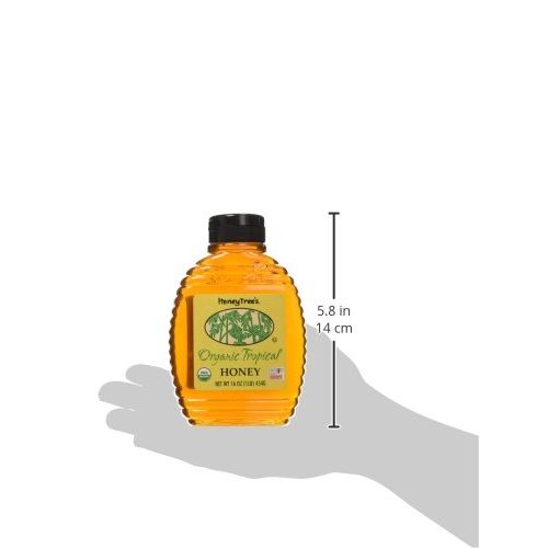 Honey Tree HoneyTree Organic Tropical Honey, 16 Ounce (Pack of 6)