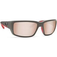 Costa Del Mar Fantail Sunglasses Race GreyCopper Silver Mirror 580Glass