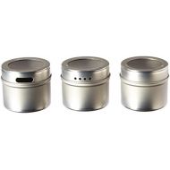 [아마존베스트]Kamenstein Magnetic Multi-Purpose Spice Storage Tins, Set of 3