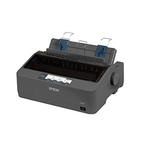 엡손 Epson C11CC24001 LX-350 Dot Matrix Printer - 9 pin - Up to 347 char/sec - Parallel/Serial/USB