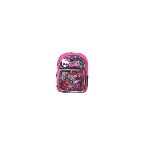  SMJAITD Monster High Backpack 12 in School Bag Purple - NEW STYLE