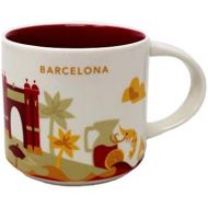 Starbucks Barcelona YAH Mug - You are Here - Coffee Cup - Espana - Prawn - Shrimp - Las Ramblas - Sangria