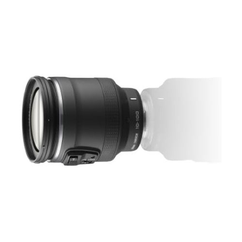  10-100mm f  4.5-5.6 PD-ZOOM Nikon CX format exclusive Nikon high magnification zoom lens 1 NIKKOR VR