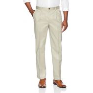 Amazon Brand - Buttoned Down Mens Relaxed Fit Pleated Non-Iron Dress Chino Pant