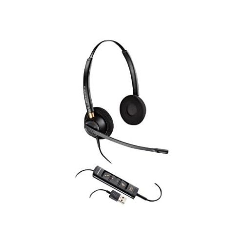  Plantronics Corded Headset with USB Connection
