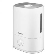 ITvanila iTvanila Ultrasonic Humidifier, 5l 35inch Cool Mist Air Humidifier, Vaporizer Humidifier, Oil Diffuser Humidifiers for Babies Women Bedroom Home, with Remote, Smart Humidit (White)