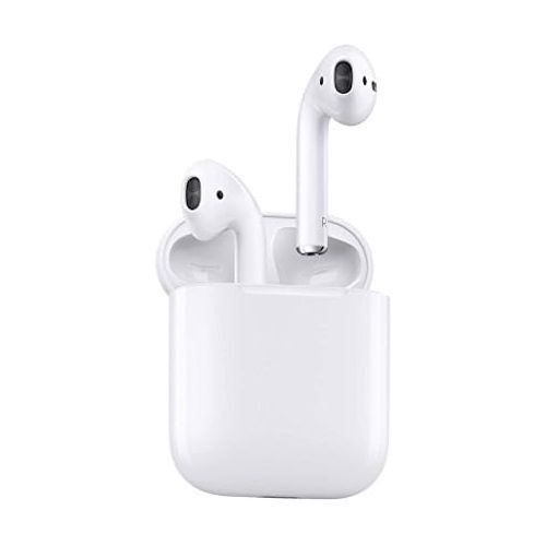 애플 [아마존베스트]Apple MMEF2AM/A AirPods Wireless Bluetooth Headset for iPhones with iOS 10 or Later White - (Renewed)