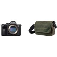 Visit the Sony Store Sony a7R III 42.4MP Full-frame Mirrorless Interchangeable-Lens Camera With Domke Heritage Shoulder Bag Camera Case, Green (700-52M)