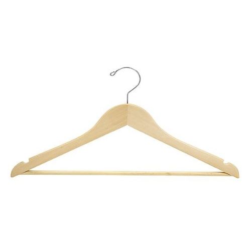 Clothes rack. Only Hangers Flat Wooden Suit Hanger (Petite Size) - Pack of 25