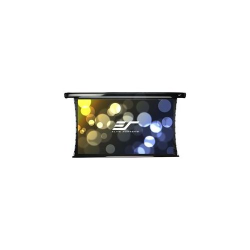  Elite Screens CineTension2 Series 100Diag. [4:3 Format] 60x80 Premium Tensioned Electric Projection Screen with IR&RF remotes, Low voltage 3-way wall switch and 12V Trigger-Black C