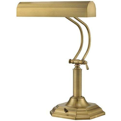  Lite Source Piano Mate Antique Brass Desk Lamp