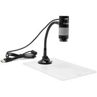 [아마존베스트]Plugable USB 2.0 Digital Microscope with Flexible Arm Observation Stand for Windows, Mac, Linux (2 MP, 250x Magnification).