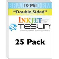 Brainstorm ID Inkjet Teslin Synthetic Paper - 25 Sheets