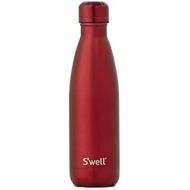 Visit the Swell Store Swell Vacuum Insulated Stainless Steel Water Bottle, 17 oz, Ruby