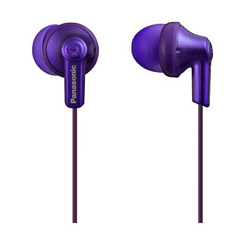파나소닉 Panasonic Ergofit in-Ear Earbud Headphones Metallic Violet (RP-HJE120-VA)