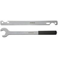ARES 70074-2-Piece Fan Clutch Wrench Set - 32mm Fan Clutch Nut Wrench - Water Pump Holder Removal Tool Kit