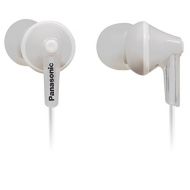 Panasonic PANASONIC ErgoFit Earbud Headphones with Microphone and Call Controller Compatible with iPhone, Android and Blackberry - RP-TCM125-W - In-Ear (White)