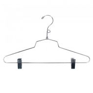 NAHANCO SLC16LH Metal Suit Hangers, Chrome Plated, 16 (Pack of 100)