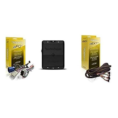  Sound of Tri-State Rockford DSR1 8-Channel Interactive Signal Processor wIntegrated Module & ADS HRN-AR-FO2 T Harness for Installing into Select Fords & HRN-AR-EXT2 2-Meter Extension Cable & a SOTS
