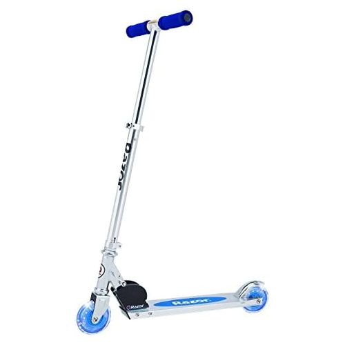 레이져(Razor) Razor A Lighted Wheel Kick Scooter - Blue