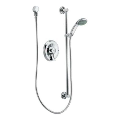  Moen 8346EP15 Commercial Posi-Temp Eco Performance Pressure Balancing Hand Shower System 1.5 gpm, Chrome