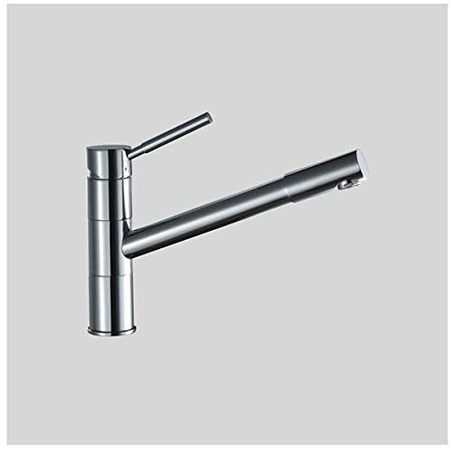  Dawn AB33 3241BN Single-Lever Pull-Out Kitchen Faucet, Brushed Nickel