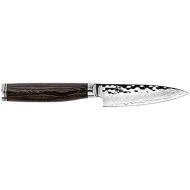 Shun Premier 4 Paring Knife wTsuchime Damascus Steel Blade
