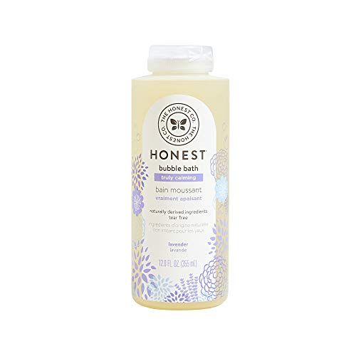  [아마존베스트]The Honest Company Honest Calming Lavender Hypoallergenic Bubble Bath with Naturally Derived Botanicals, Dreamy Lavender