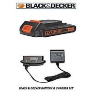 BLACK+DECKER LBXR20 Battery & Charges Set 20-Volt MAX Lithium-Ion Cordless Tool (Bulk Packaging