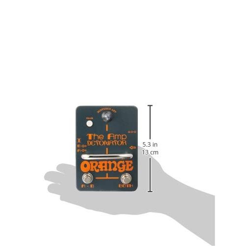  Amazon Orange Amp Detonator Buffered ABY Switcher Guitar Effects Pedal