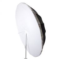 Fovitec StudioPRO Photo Studio Professional White Translucent Parabolic Umbrella with Diffuser - 6 feet
