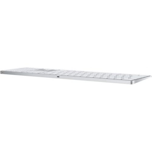 애플 Apple Magic Keyboard with Numeric Keypad (Wireless, Rechargable) (US English) - Silver