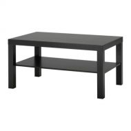 IKEA LACK coffee table, Standard, Black-brown