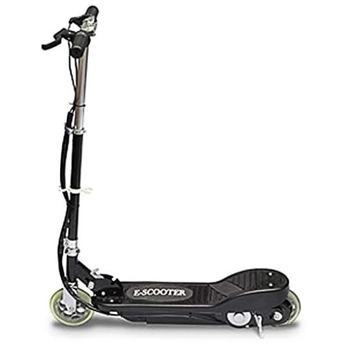  FZYHFA Elektro-Scooter, Schwarz, mit Sitzflache, Einbeinstativ fuer Kinder, maximale Traglast: 50 kg