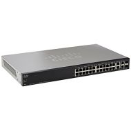 Cisco CISCO SF300-24PP 24-Port 10/100 PoE+ Managed Switch w/Gig Uplinks (SF300-24PP-K9-NA)