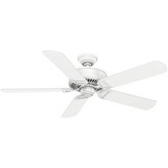 Casablanca 59510 Panama DC 54-Inch 5-Blade Ceiling Fan, Snow White with Matte Snow White Blades