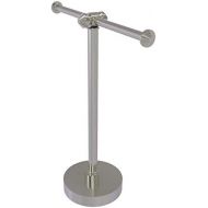 Allied Precision Industries Allied Brass SB-82-SN Southbeach Collection Table 2-Arm Guest Towel Holder, Satin Nickel
