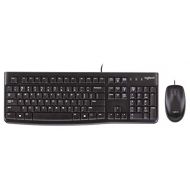Logitech Desktop MK120 Durable, Comfortable, USB Mouse and keyboard Combo