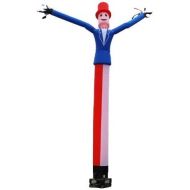 LookOurWay Snowman Air Dancers Inflatable Tube Man Attachment, 15ft (No Blower)