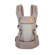 Baby Tula Coast Explore Mesh Baby Carrier 7  45 lb, Adjustable Newborn to Toddler Carrier, Multiple Ergonomic Positions Front and Back, Breathable  Coast Overcast, Light Gray wit