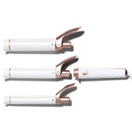 T3 - Twirl Trio Interchangeable Curling Iron | Custom Blend Ceramic Three Barrel Professional Curling Iron Set for Endless Styling Possibilities | 1 Inch, 1.25 Inch, and 1.5 Inch C