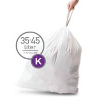 [아마존베스트]Simplehuman Bin Trash Can Bags Liners New 35-45l Litres Size K Pack of 20
