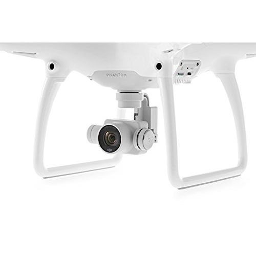 디제이아이 DJI Phantom 4 Refurbished Drone Sports & Action Video Camera, Artic White (Certified Refurbished) (Phantom 4)