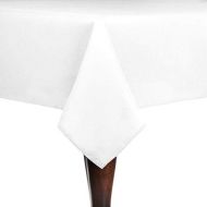 Ultimate Textile -2 Pack- Cotton-Feel 60 x 108-Inch Rectangular Fine Dining Tablecloth, White