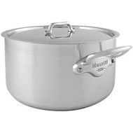Mauviel 5031.25 MUrban 24cm9.5 lid Cast SS Handle Tri-Ply Stainless Steel Stewpan, Brushed